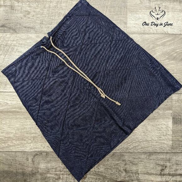 Tracy Evans Limited Juniors String Tie Denim Skirt Size 5 - Picture 1 of 4